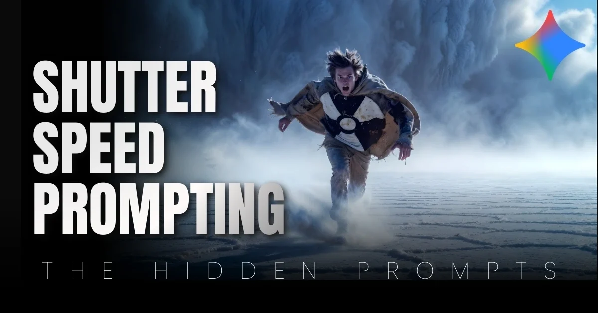 Gemini AI image of boy running across Bonneville Salt Flats from cobalt-blue dust wall, sheer panic, 8K photorealistic.