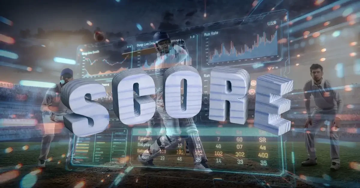 Neon blue 3D holographic screen displaying a clean, structured U19 Asia Cup match schedule table using the Basic Gemini Live Score Prompt.