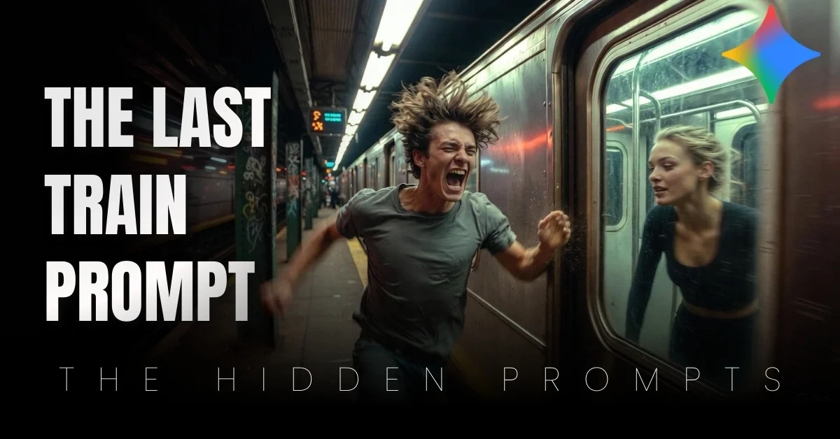 Man slamming hand on closing subway doors, intense rage, a perfect Love Failure Prompt for Sad Boy.